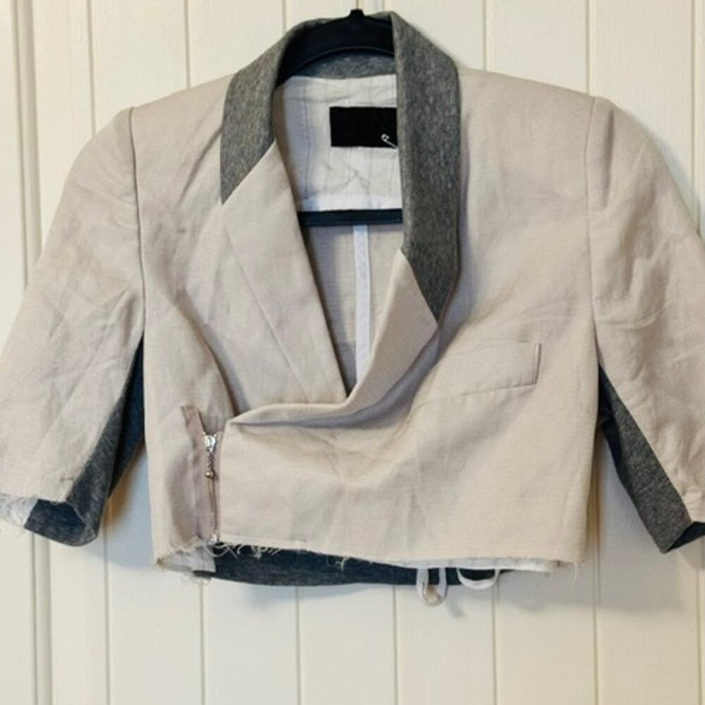NOM*d $530 NWT Linen New Crop Jacket 4